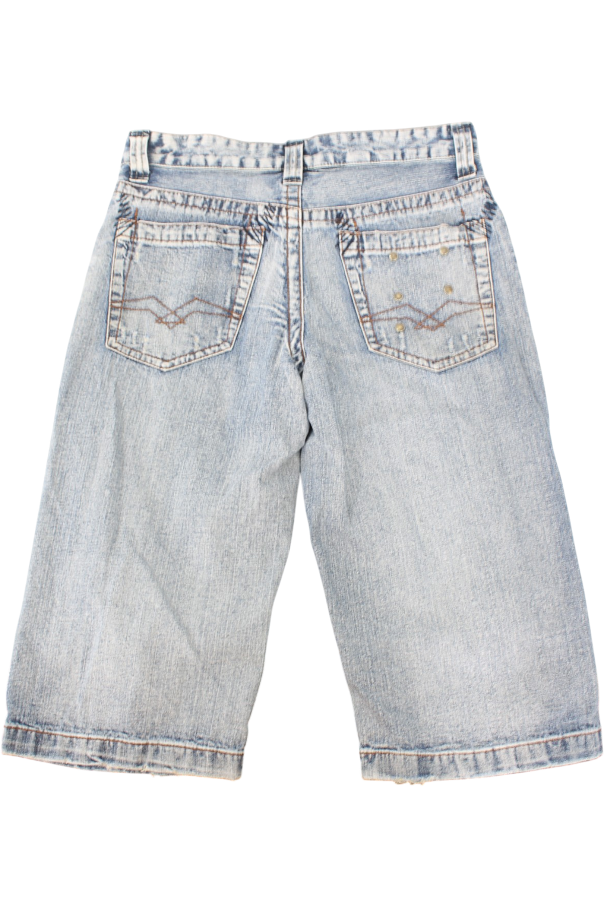 Miste Blue - Vintage Distressed Jort