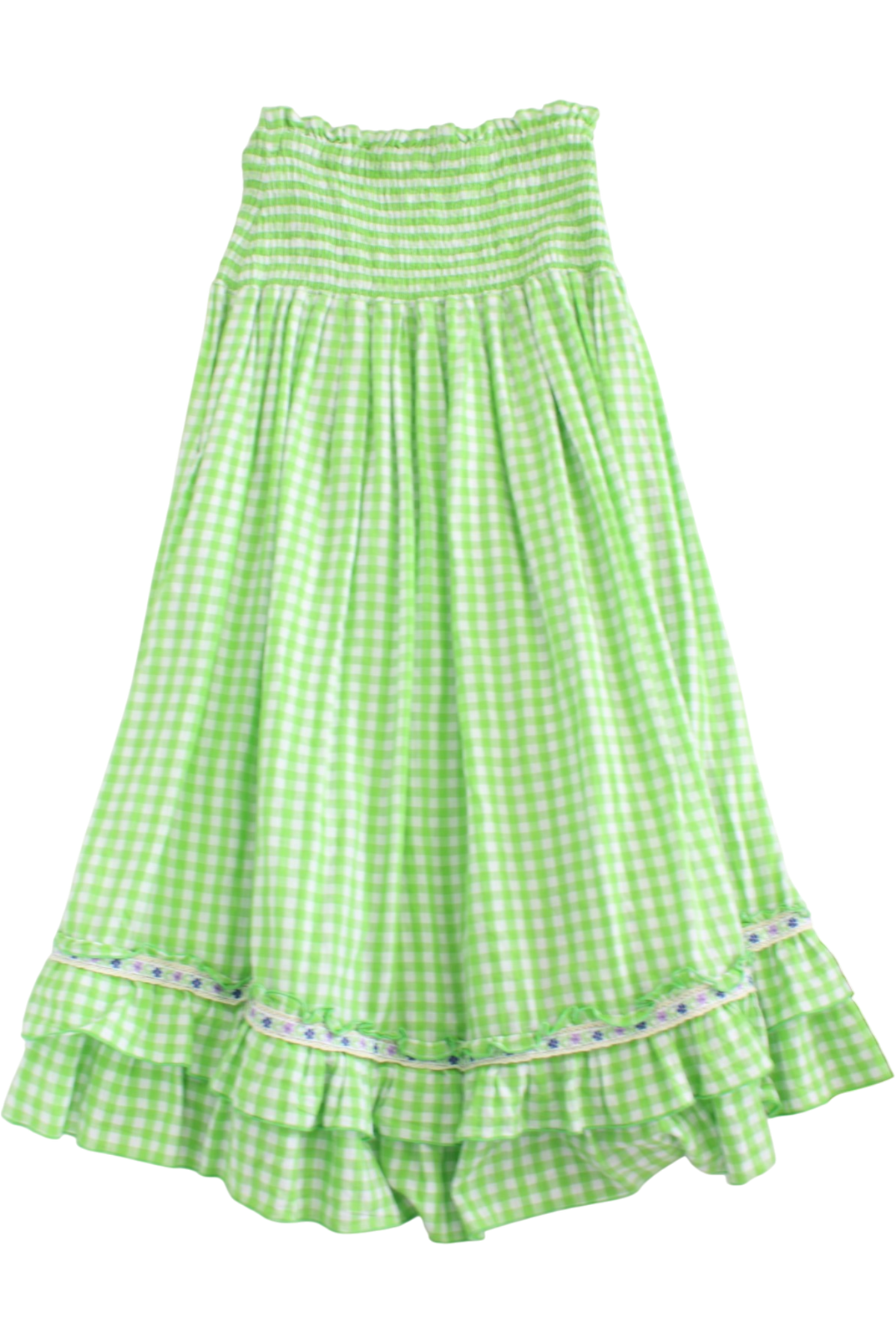 Trelise Cooper - Gingham Flower Skirt