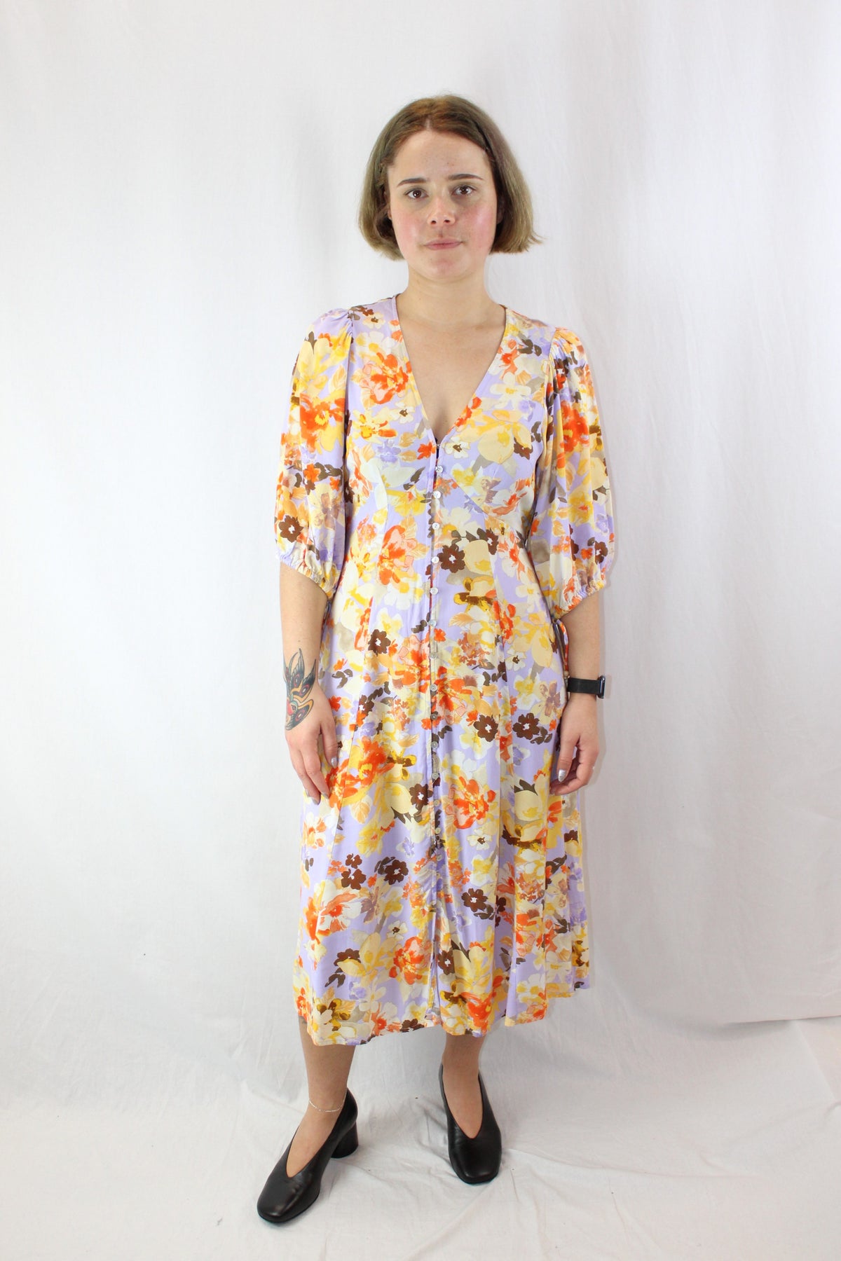 Iris Maxi - Floral Midi Dress