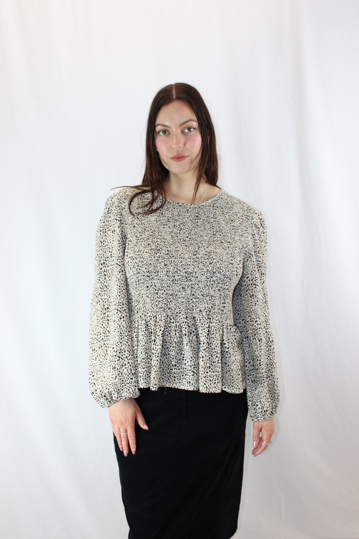 Billie The Label - Leopard Print Blouse