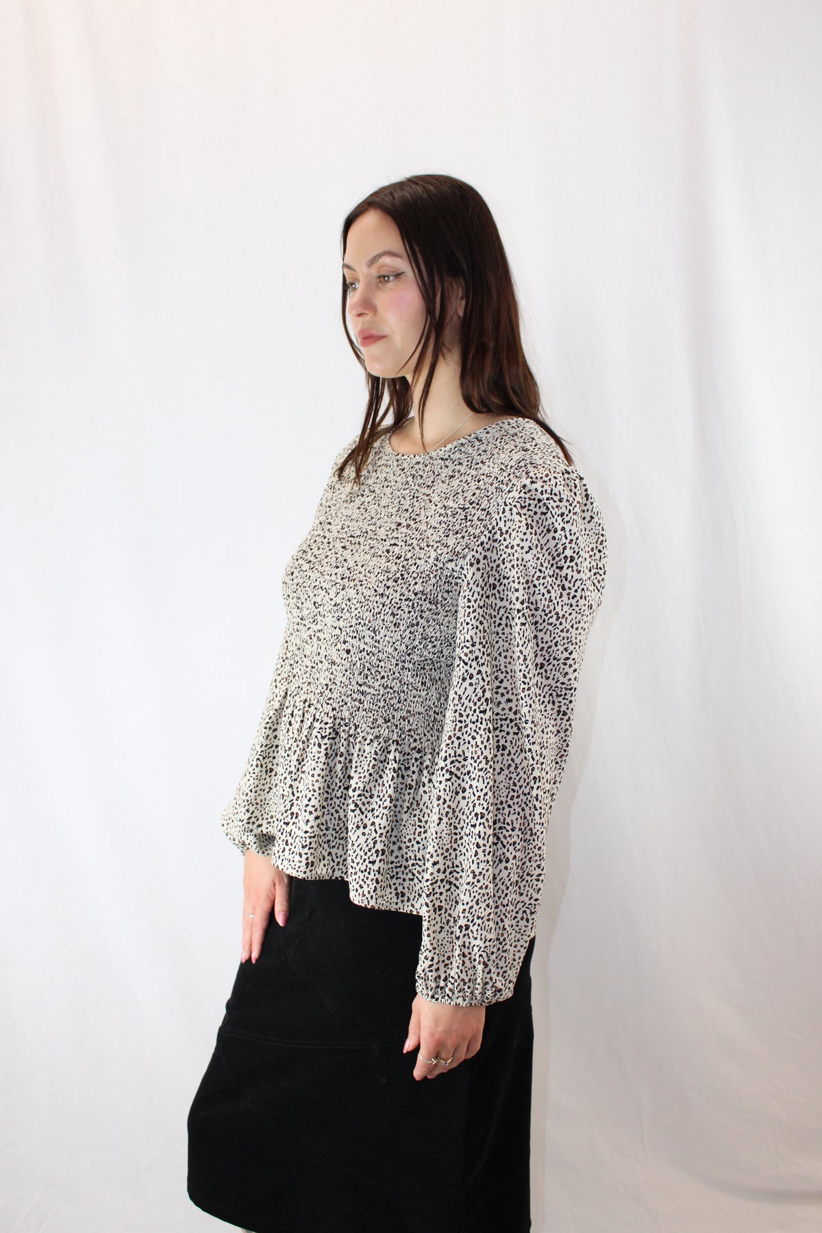 Billie The Label - Leopard Print Blouse