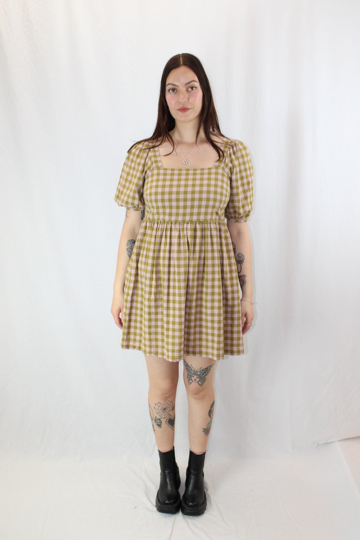 Madewell - Gingham Mini Dress