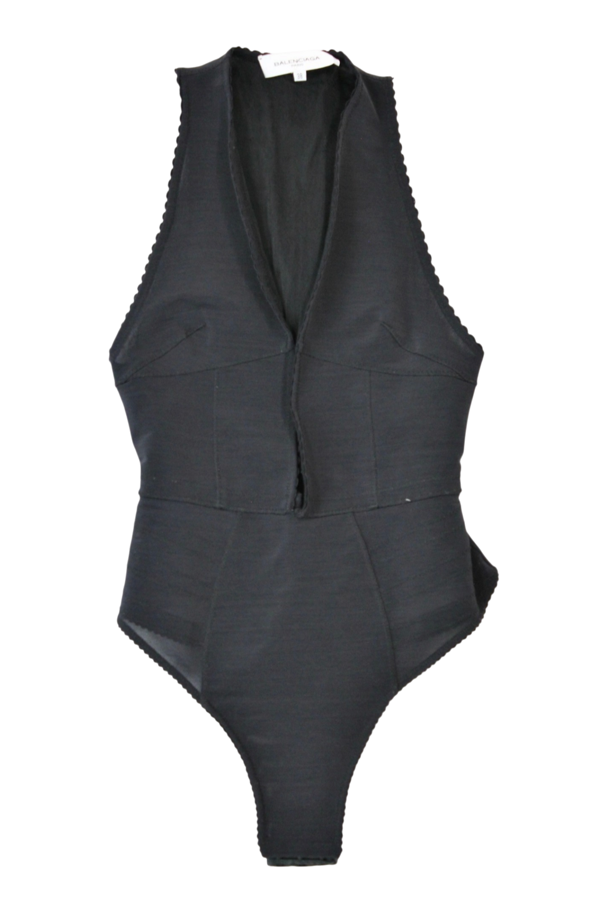 Balenciaga - Reinforced Mesh Lingerie Bodysuit