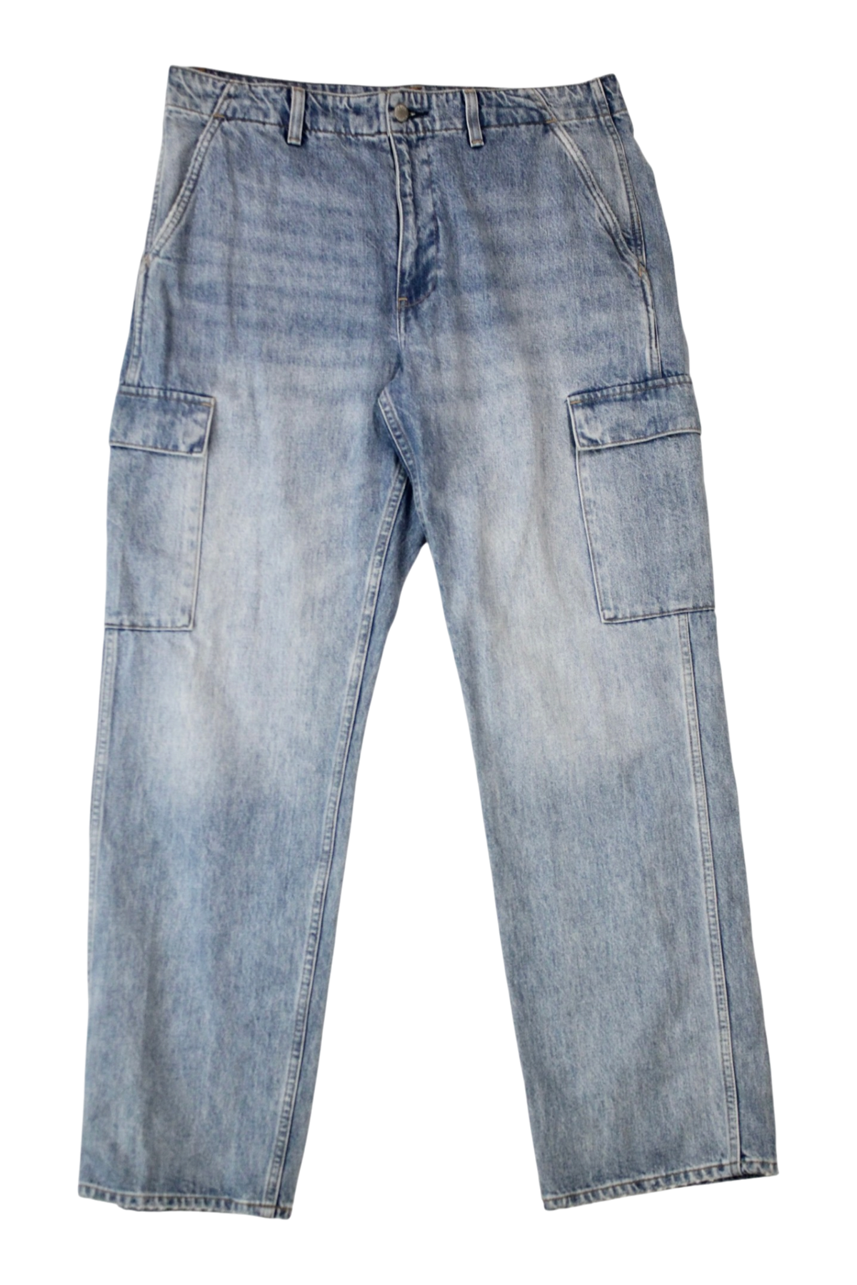 Denim Forum - "90's Edie Lo-Rise Cargo" Jeans