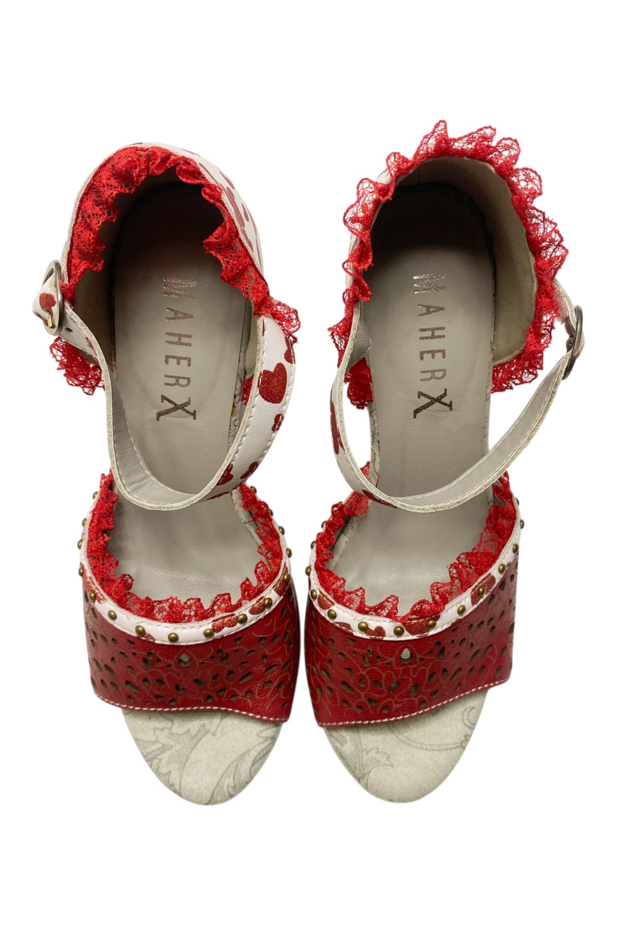 Maher X - Red Heart Heels