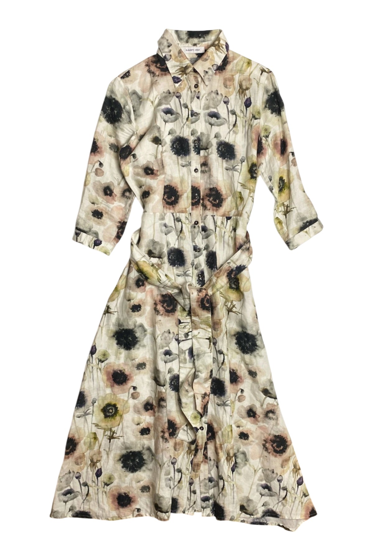 Elisabeth Ariza - Linen Maxi Dress