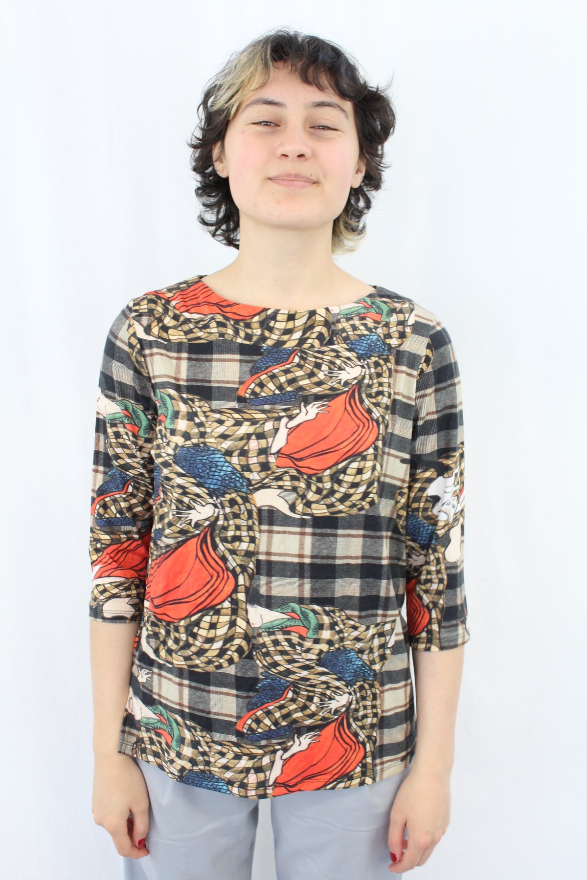 Megan Salmon - Geisha Trapeze Shirt