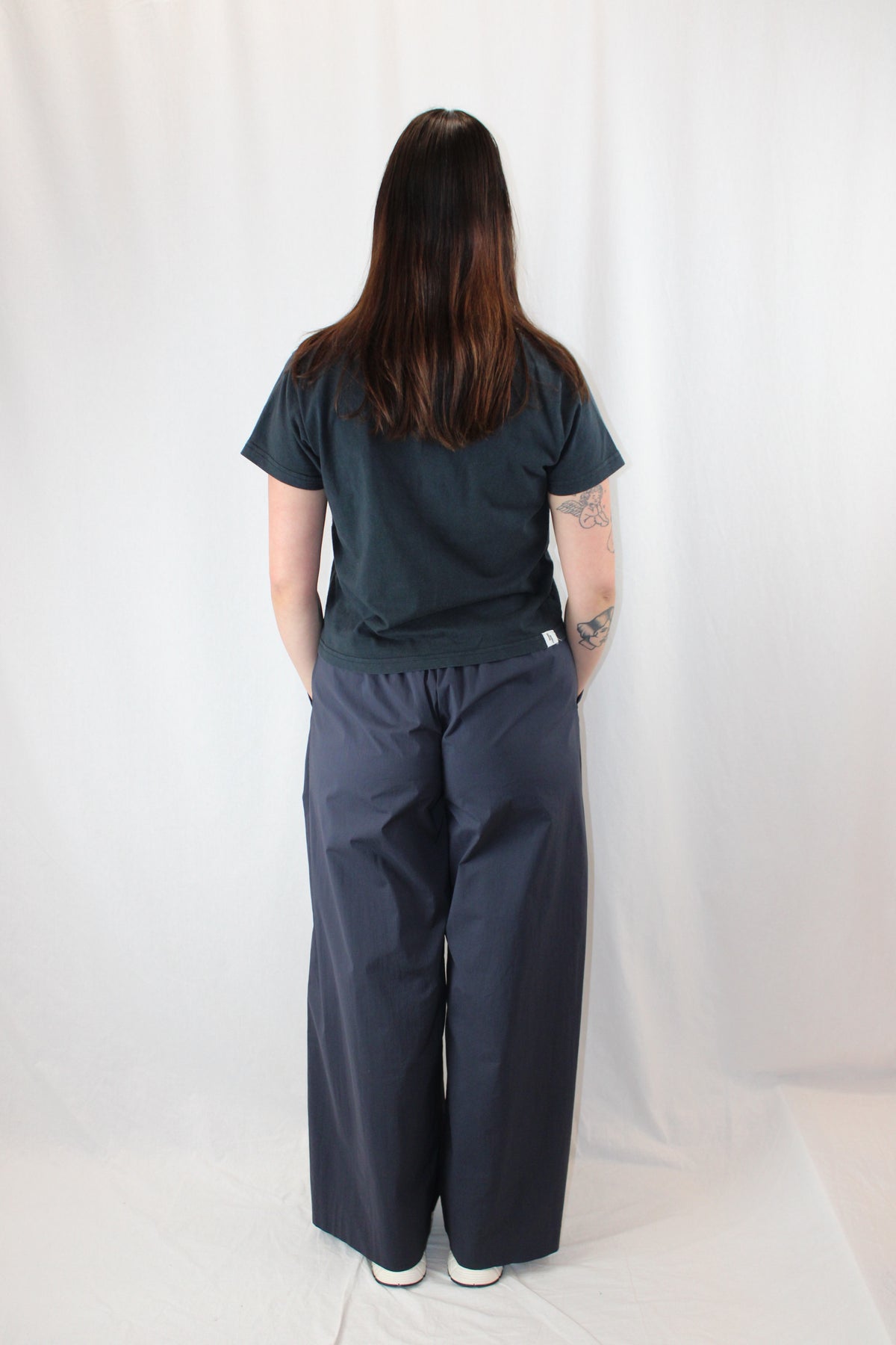 St Agni - Poplin Wide-Leg Pants
