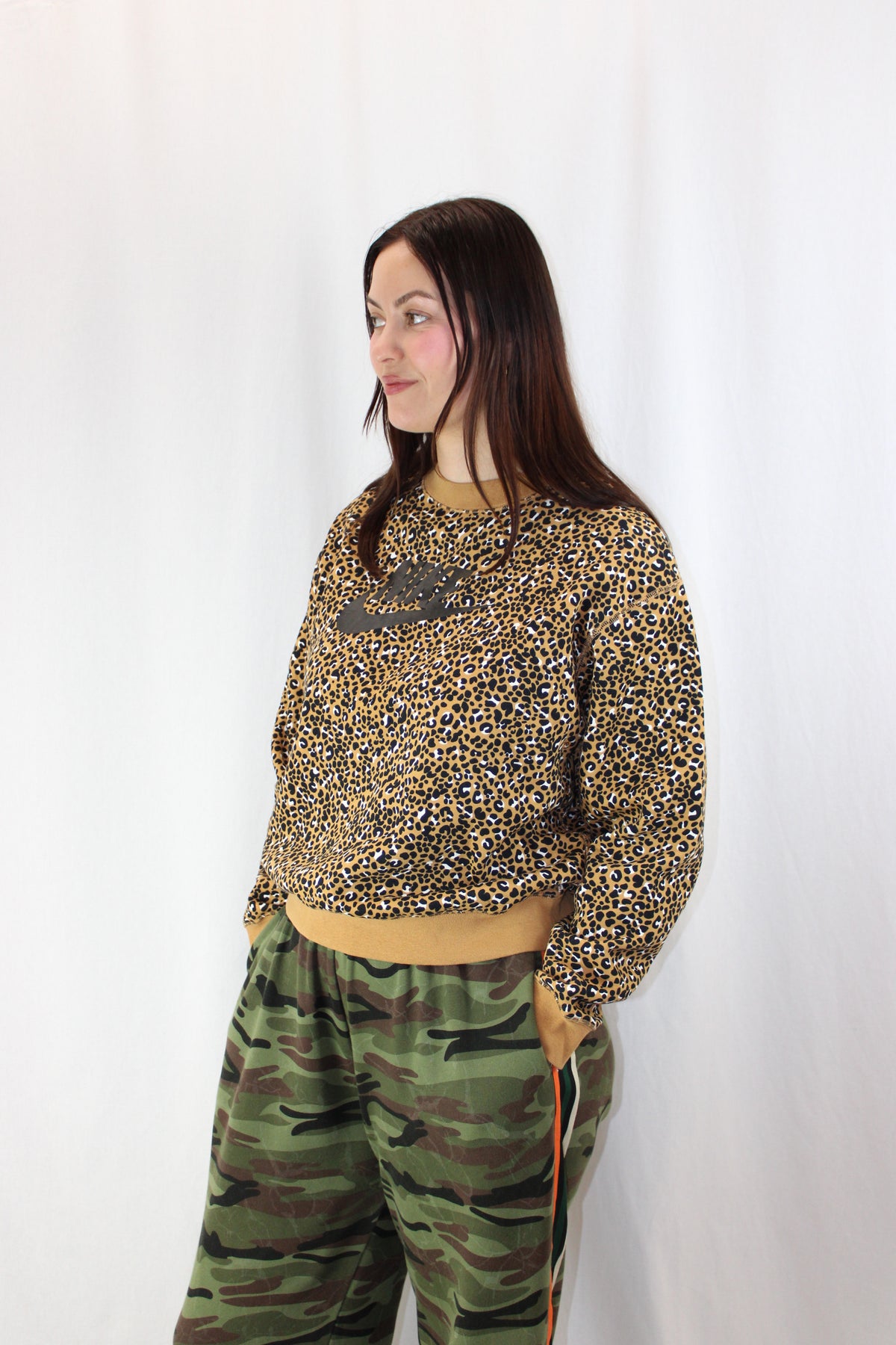 Nike - Animal Print Crew
