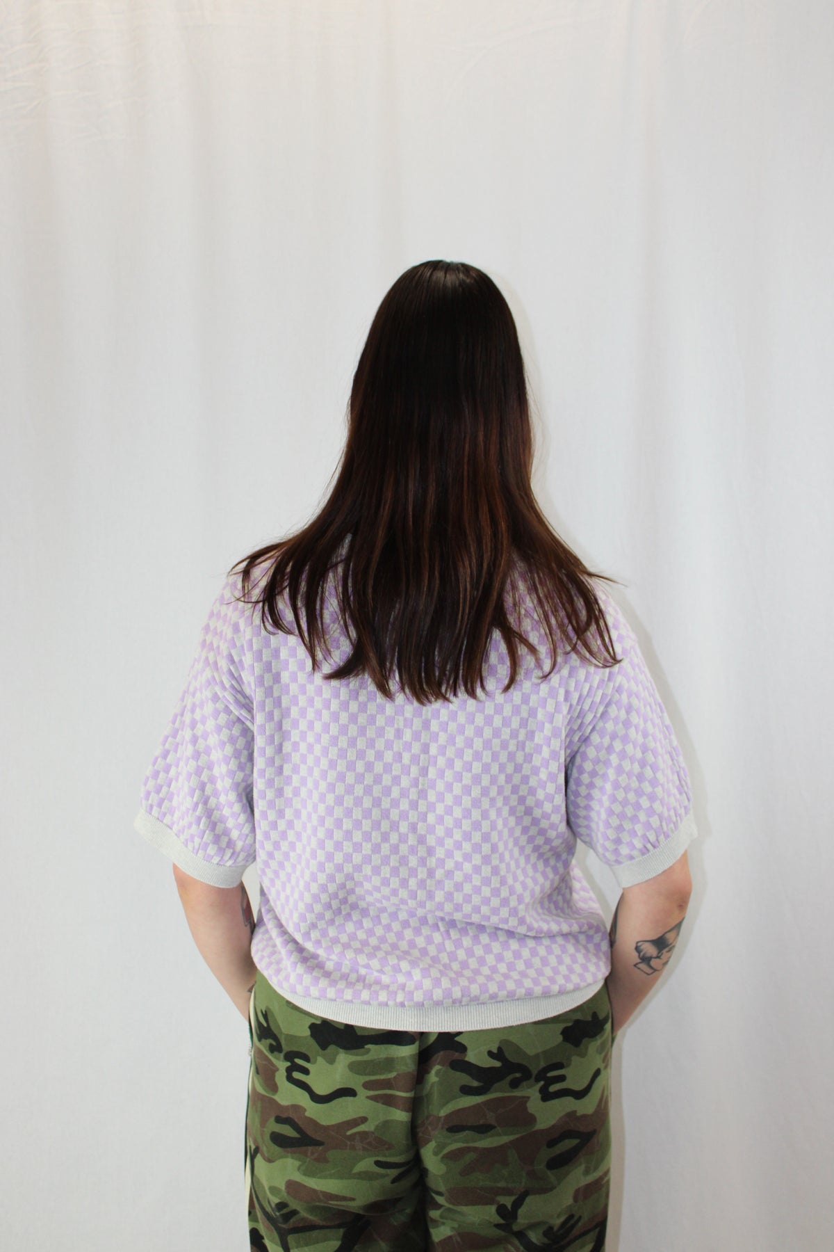 Kowtow - Checkerboard Knit Tee