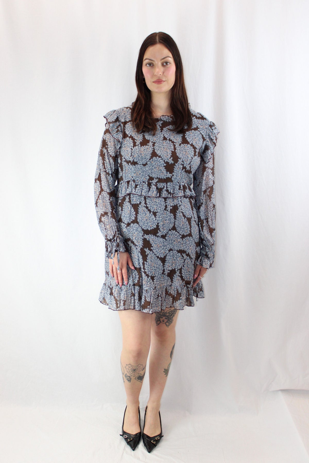 Leo + Be - Boho Print Mini Dress