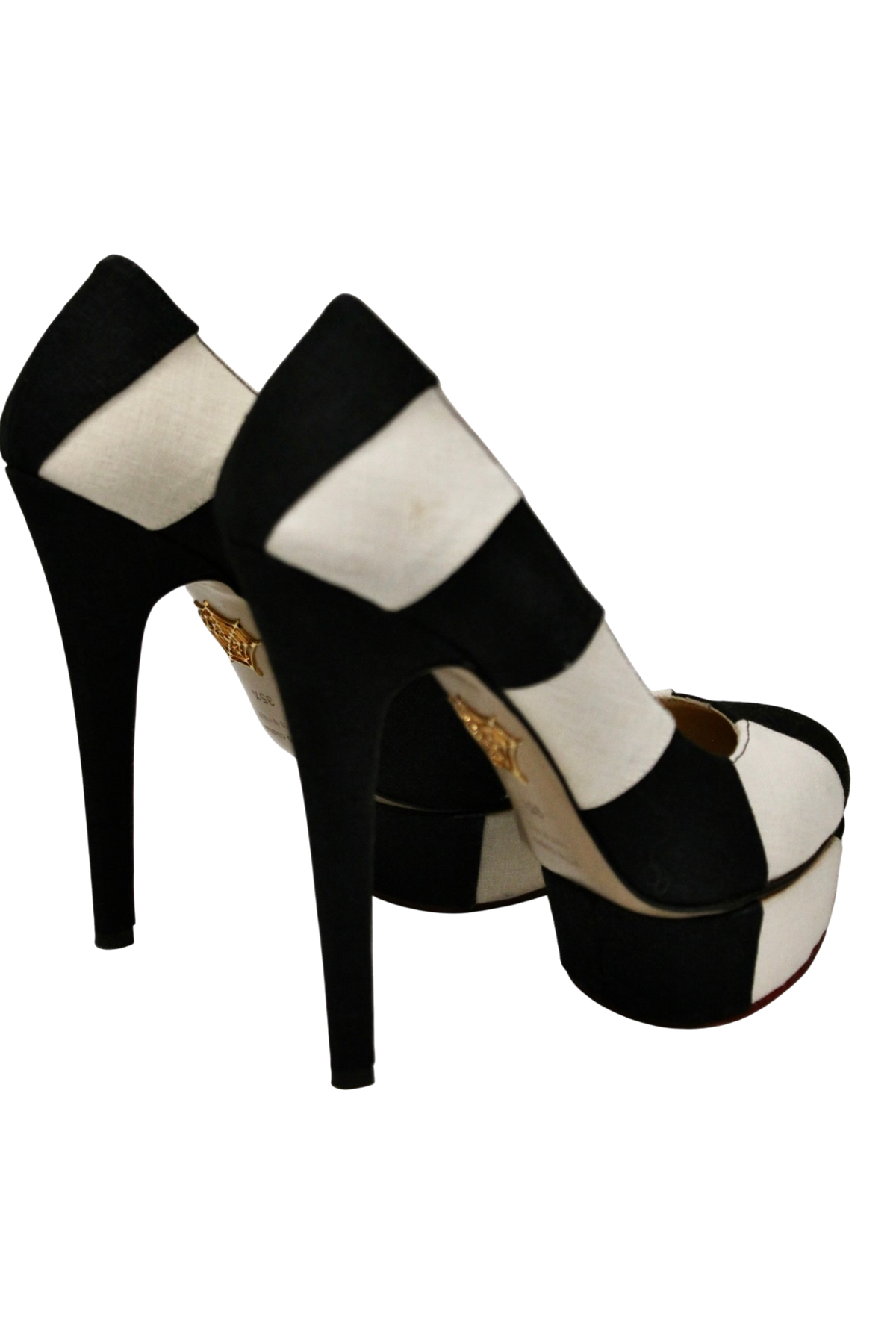 Charlotte Olympia - Stripe Heels
