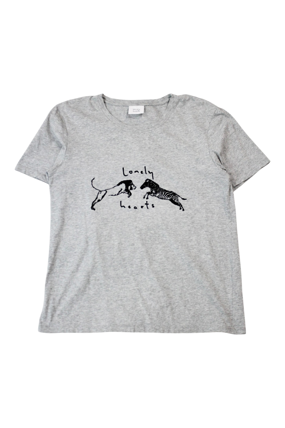 Lonely Hearts - Embroidered Tee