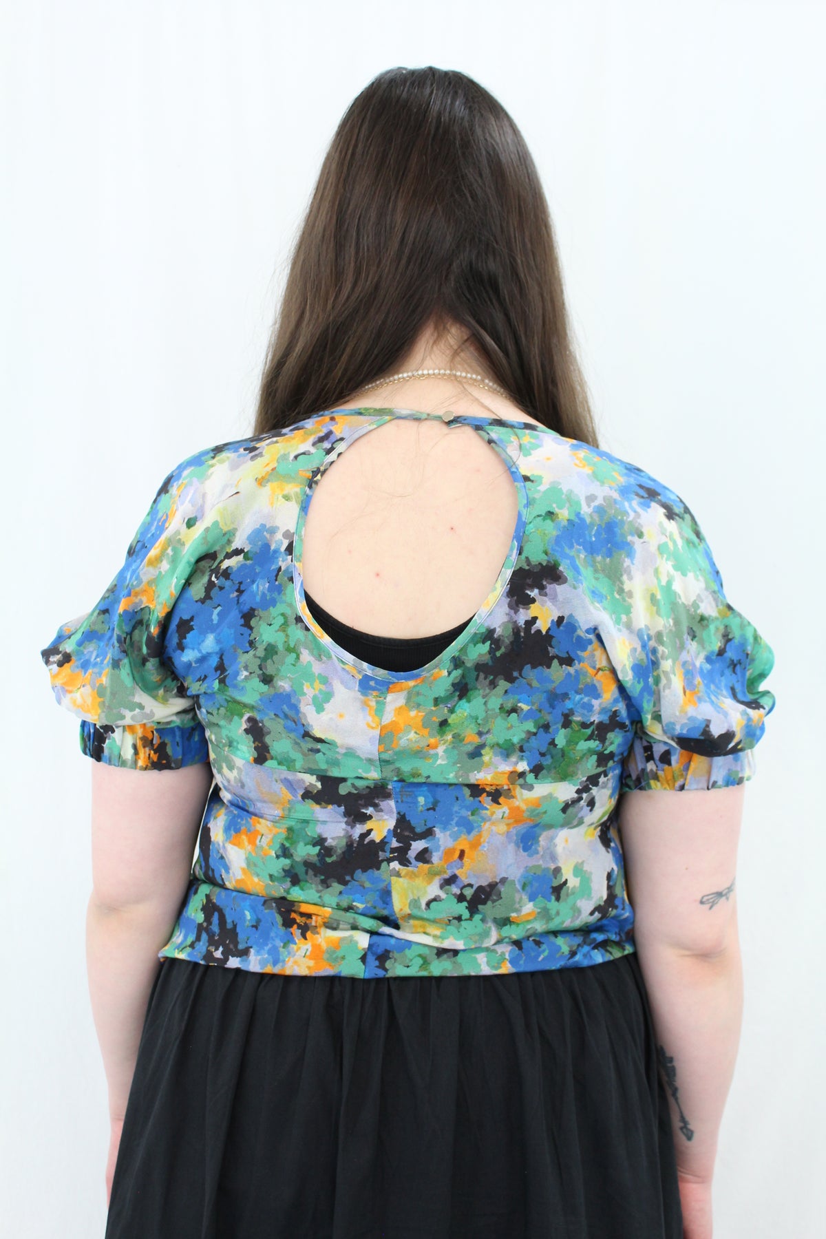 Kate Sylvester - Silk Short Sleeved Top