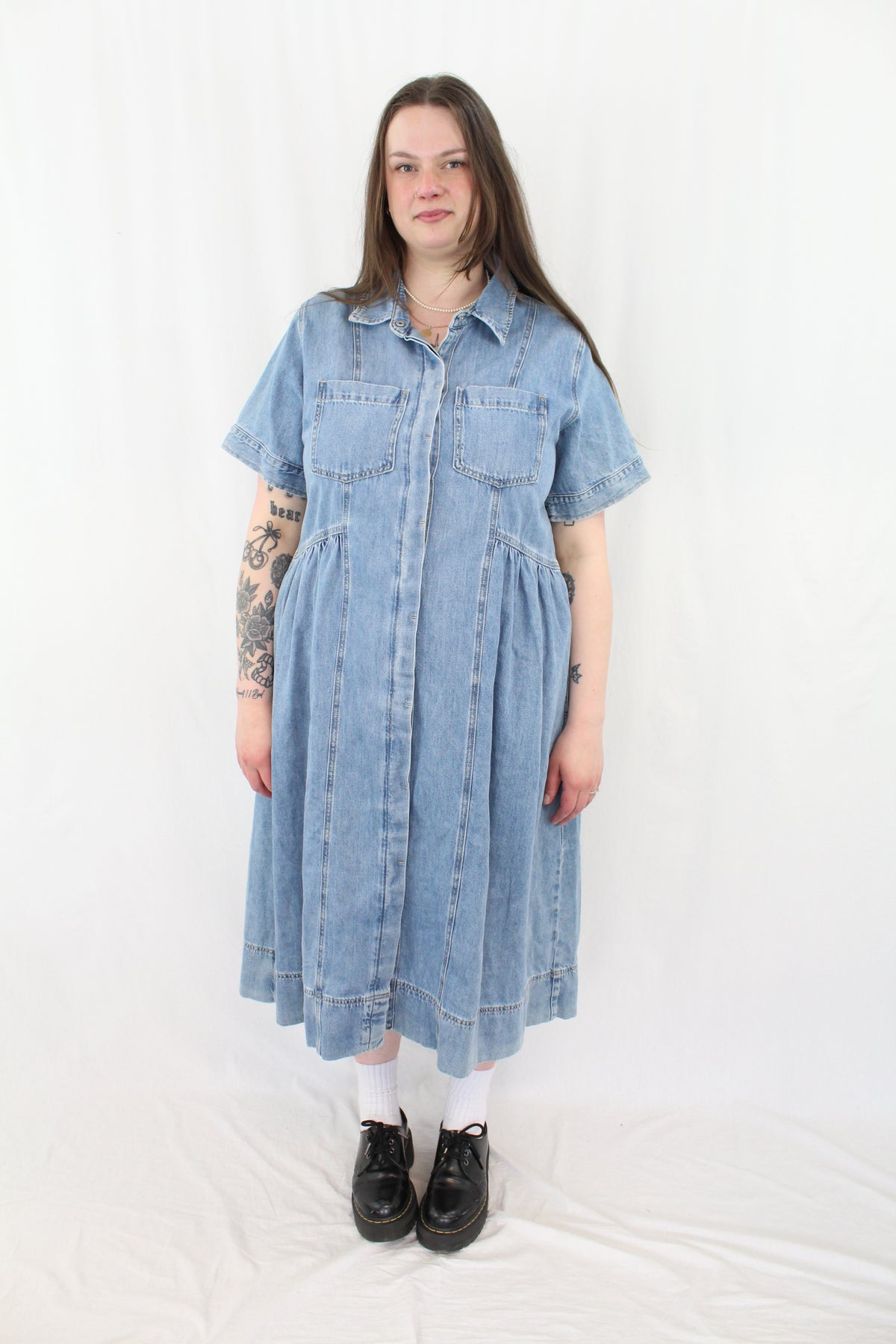 Maye - Montana Denim Shirt Dress