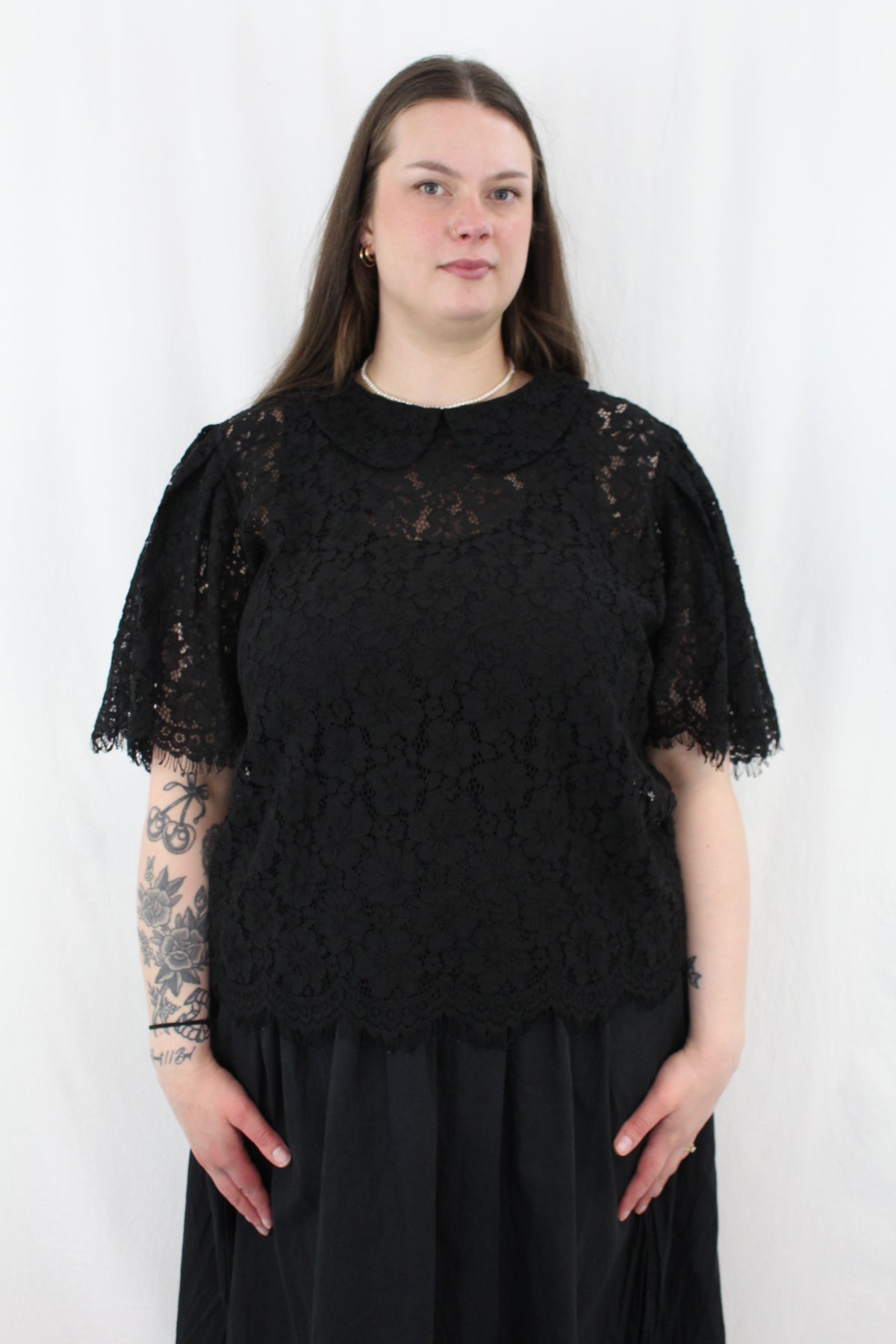 Salasai - Peterpan Collar Long Sleeve