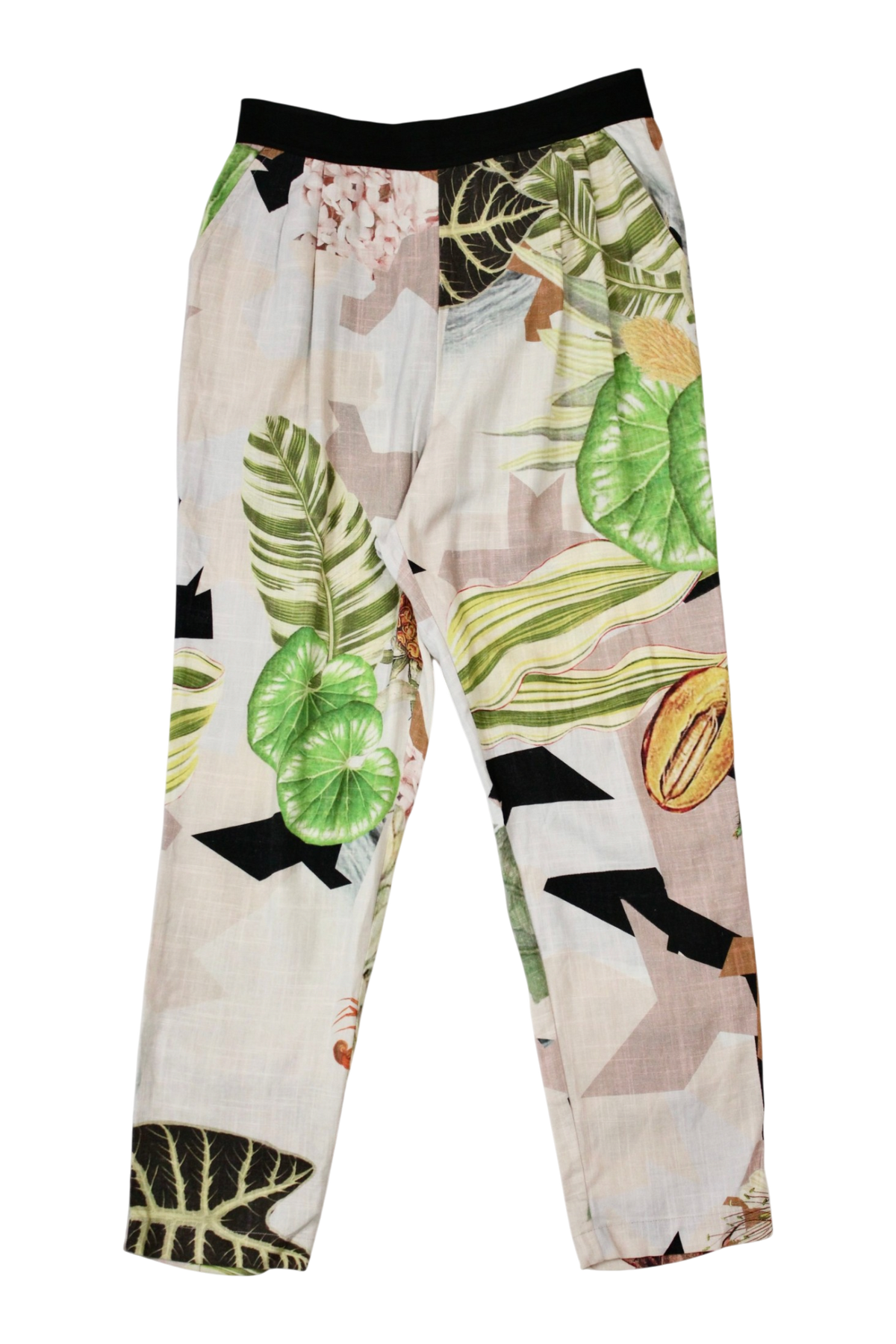 Salasai - Patterned Linen Pants