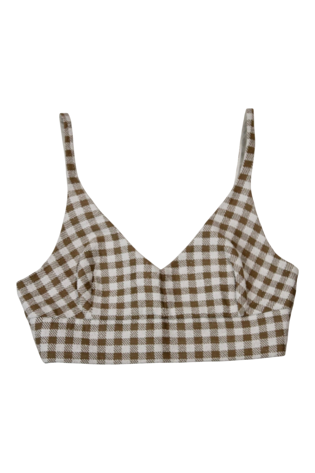 Scanlan & Theodore - Gingham Crop Top