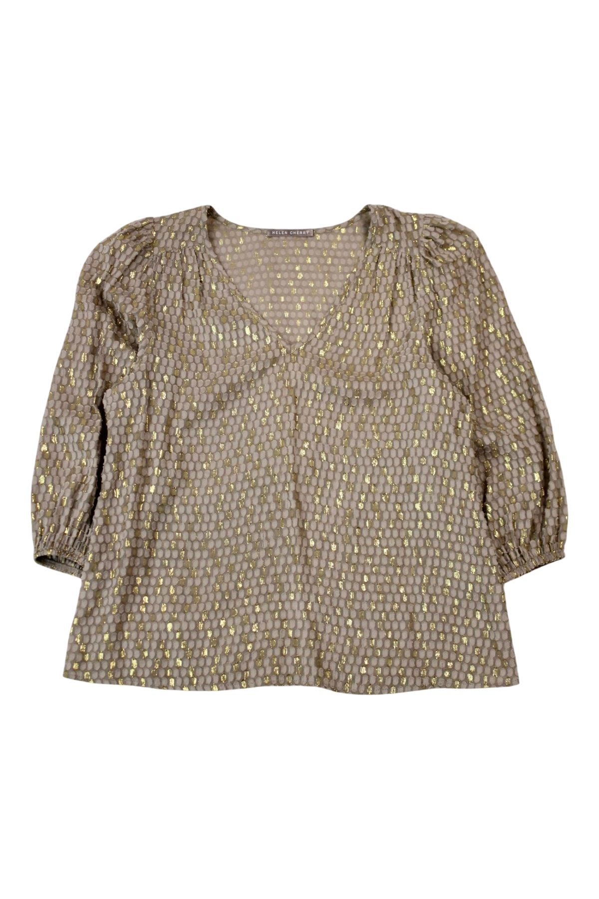 Helen Cherry - Gold Speck Blouse