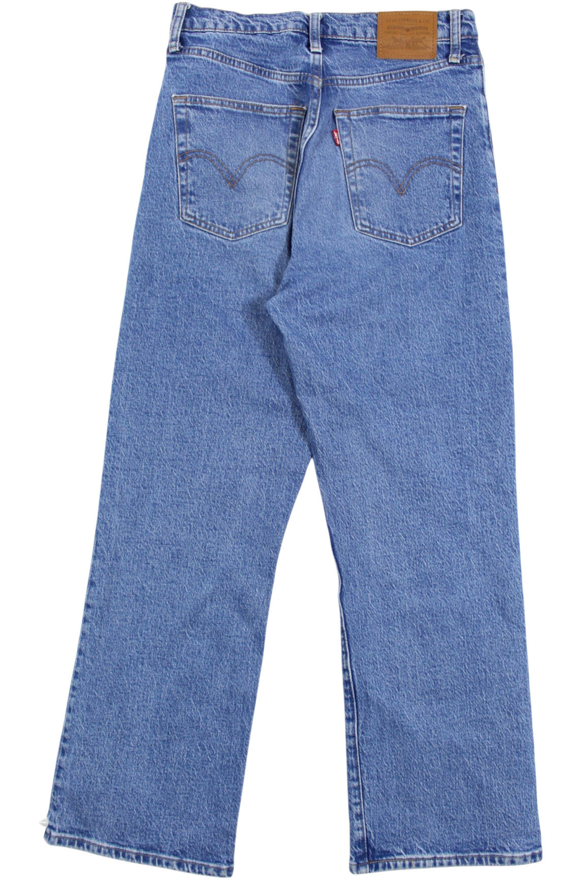 Levis - 'Ribcage Crop Boot' Jeans