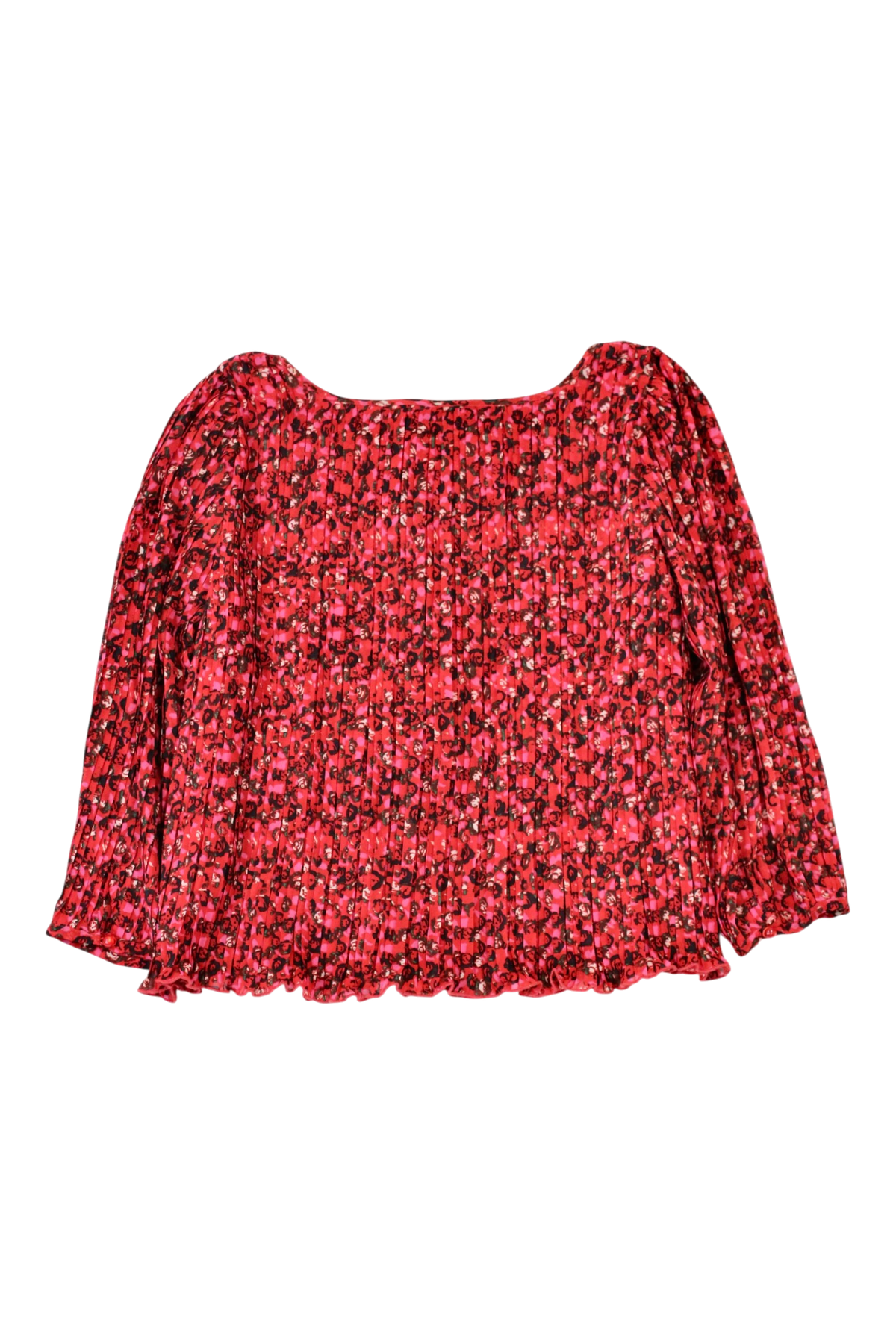 Ganni - Floral Pleat Top