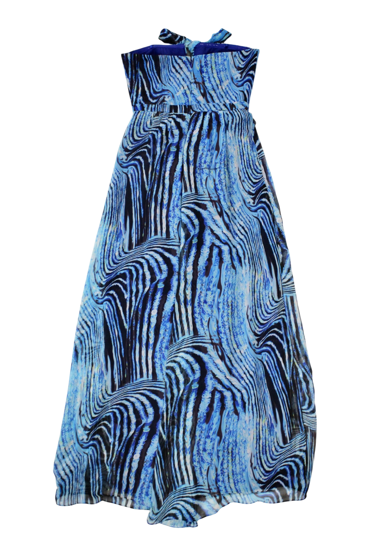 BCBGMAXAZRIA - Swirl Sequin Print Maxi
