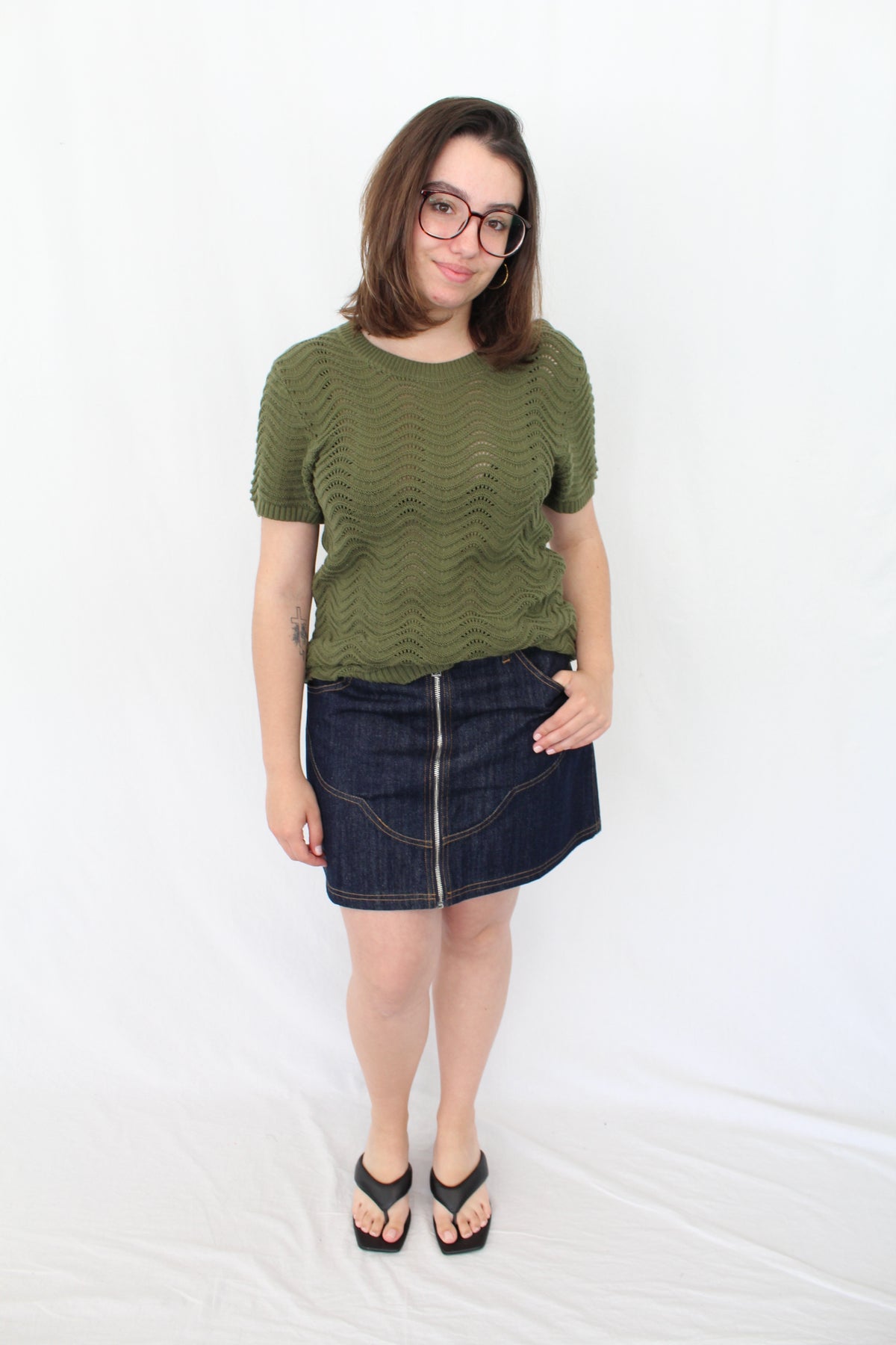 Blanca - Denim Mini Skirt