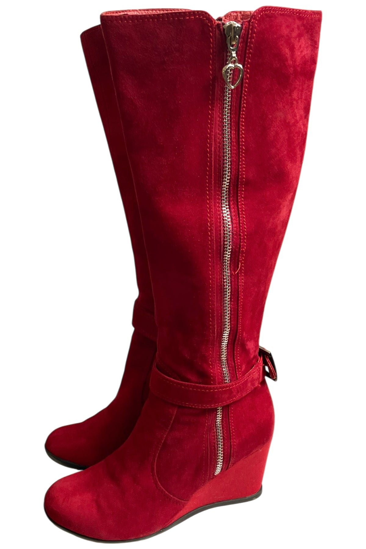 Minx - Suede Knee High Boots