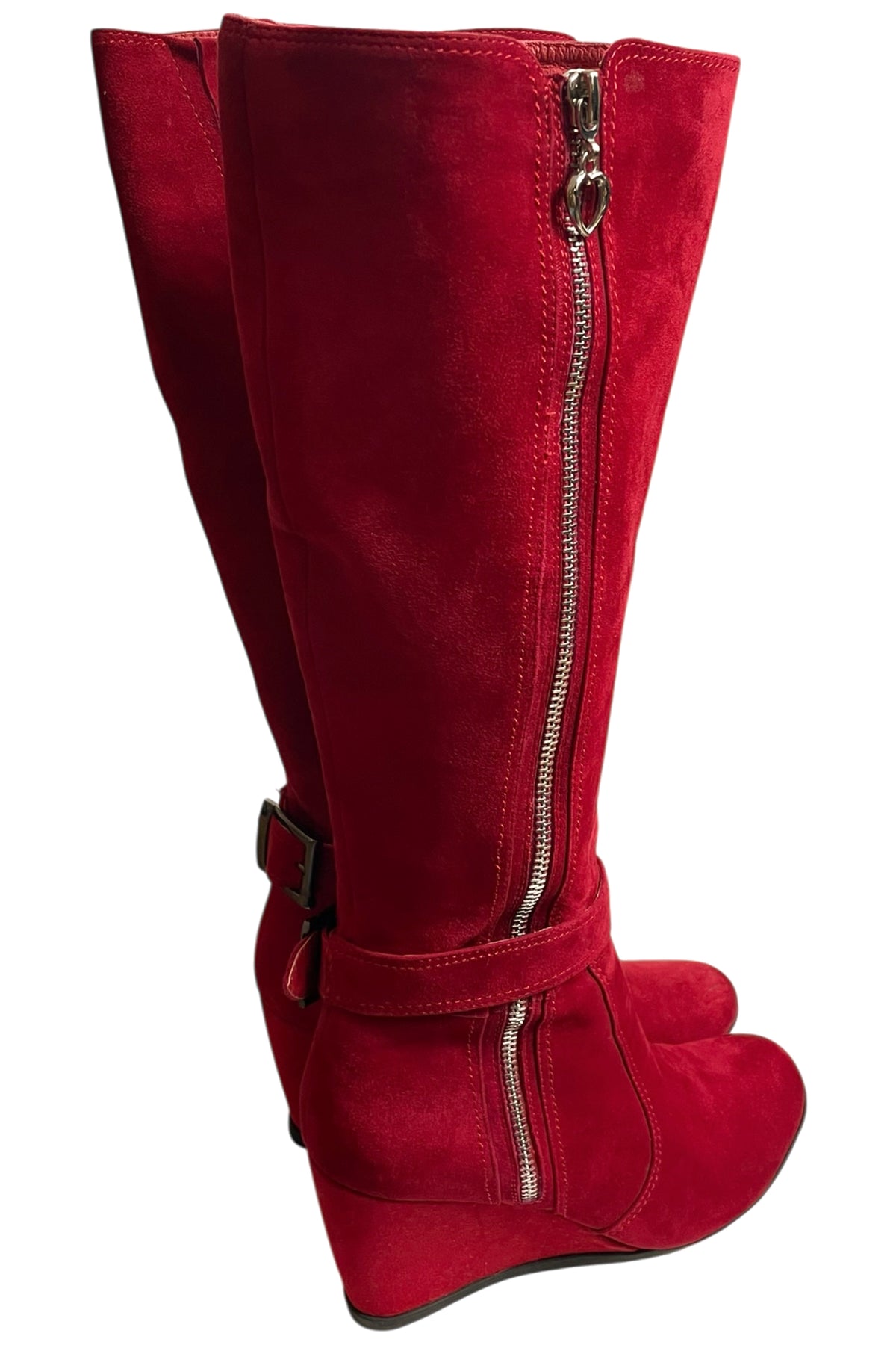 Minx - Suede Knee High Boots