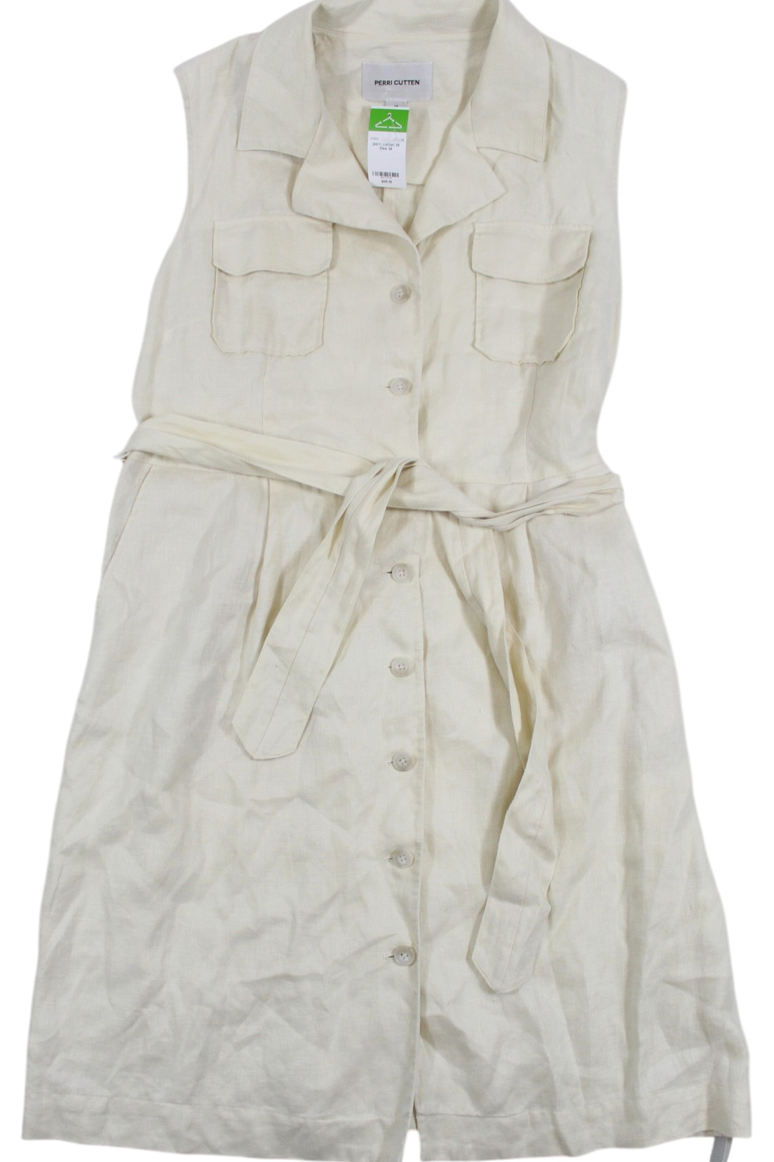 perri cutten - Linen Midi Dress