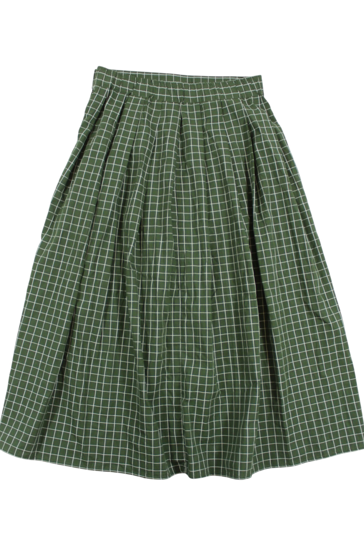 Kowtow - Checkered Midi Skirt