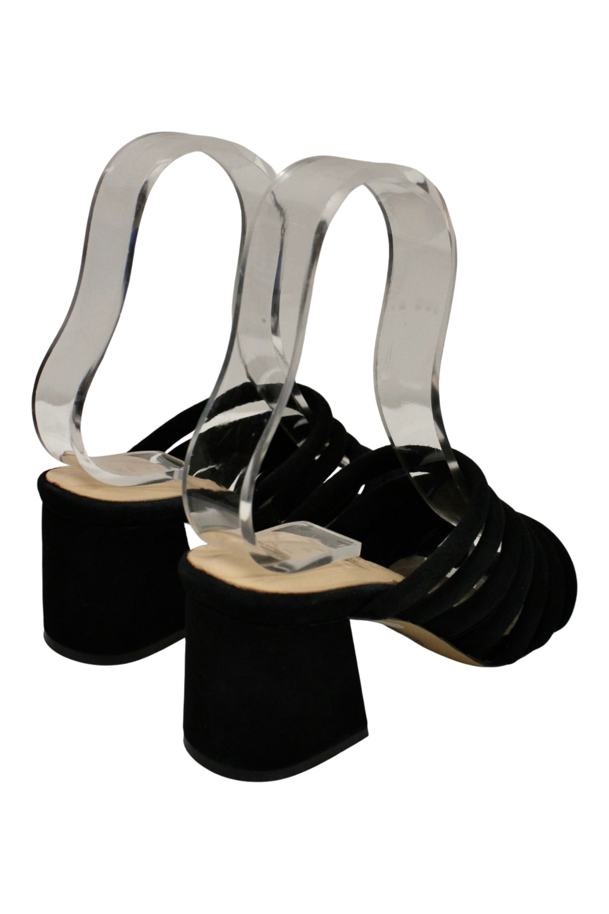 Mi Piaci - Suede Multi-Strap Heels