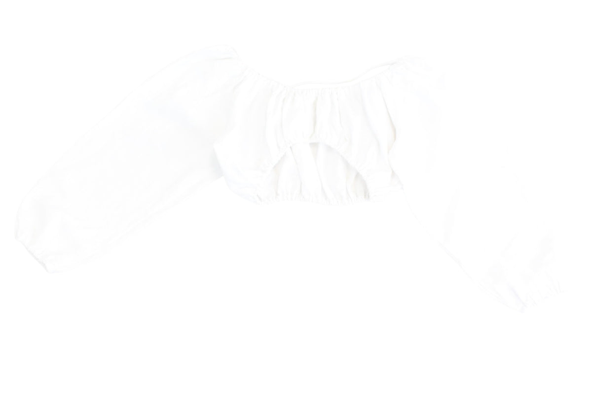 Ruby - Linen Balloon Sleeve Top