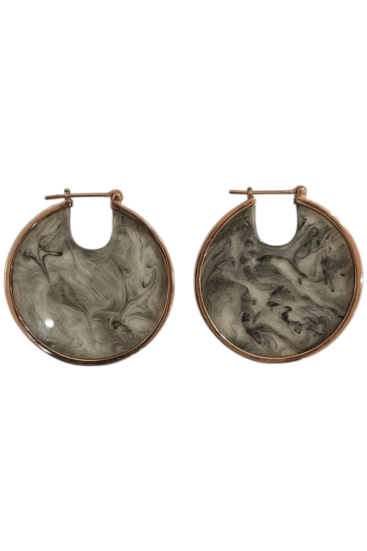 Elke - Eclipse Hoop Earrings