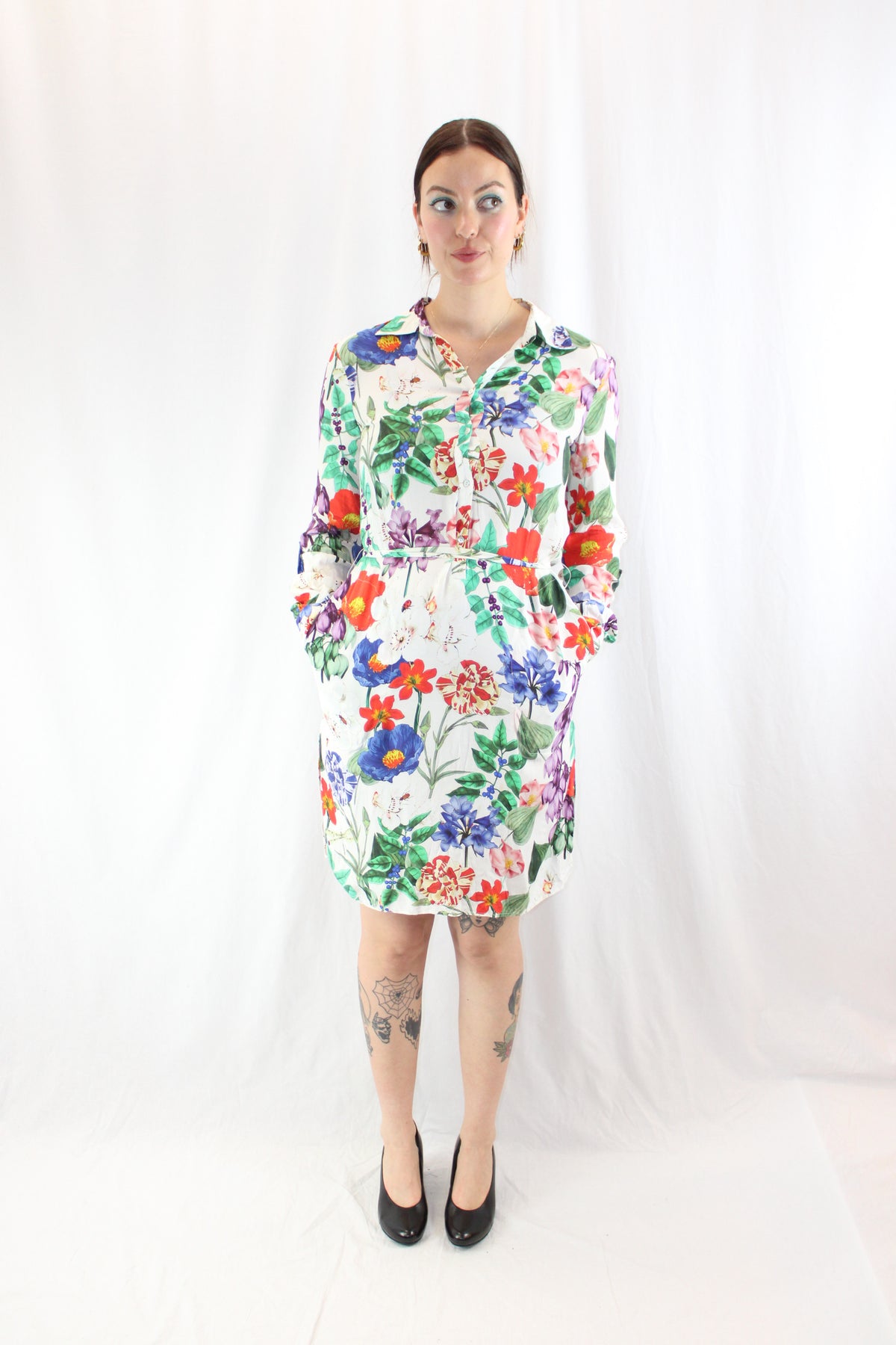 Zara - Floral Dress