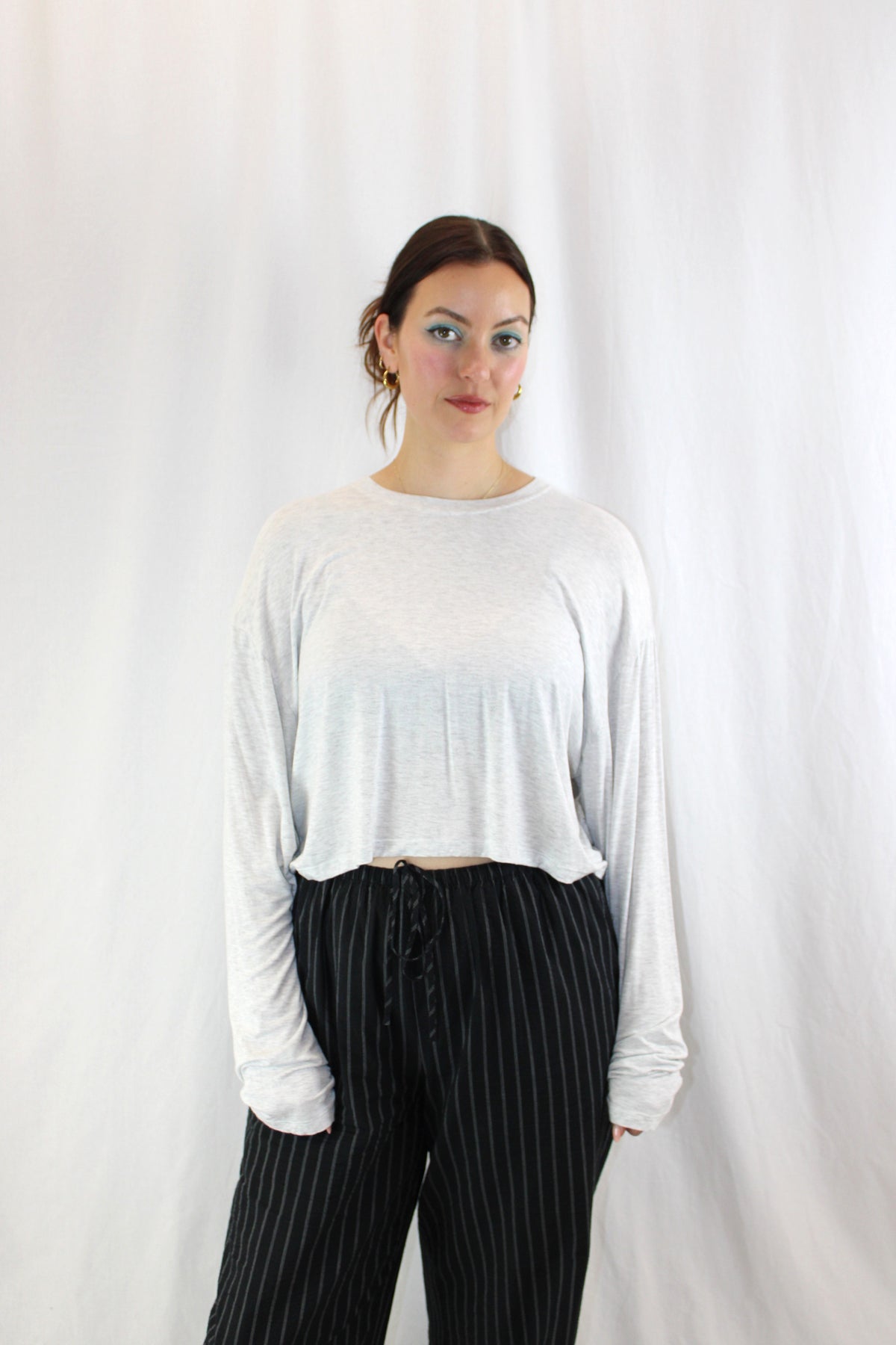 Bumpsuit - Cotton Long Sleeve Crop