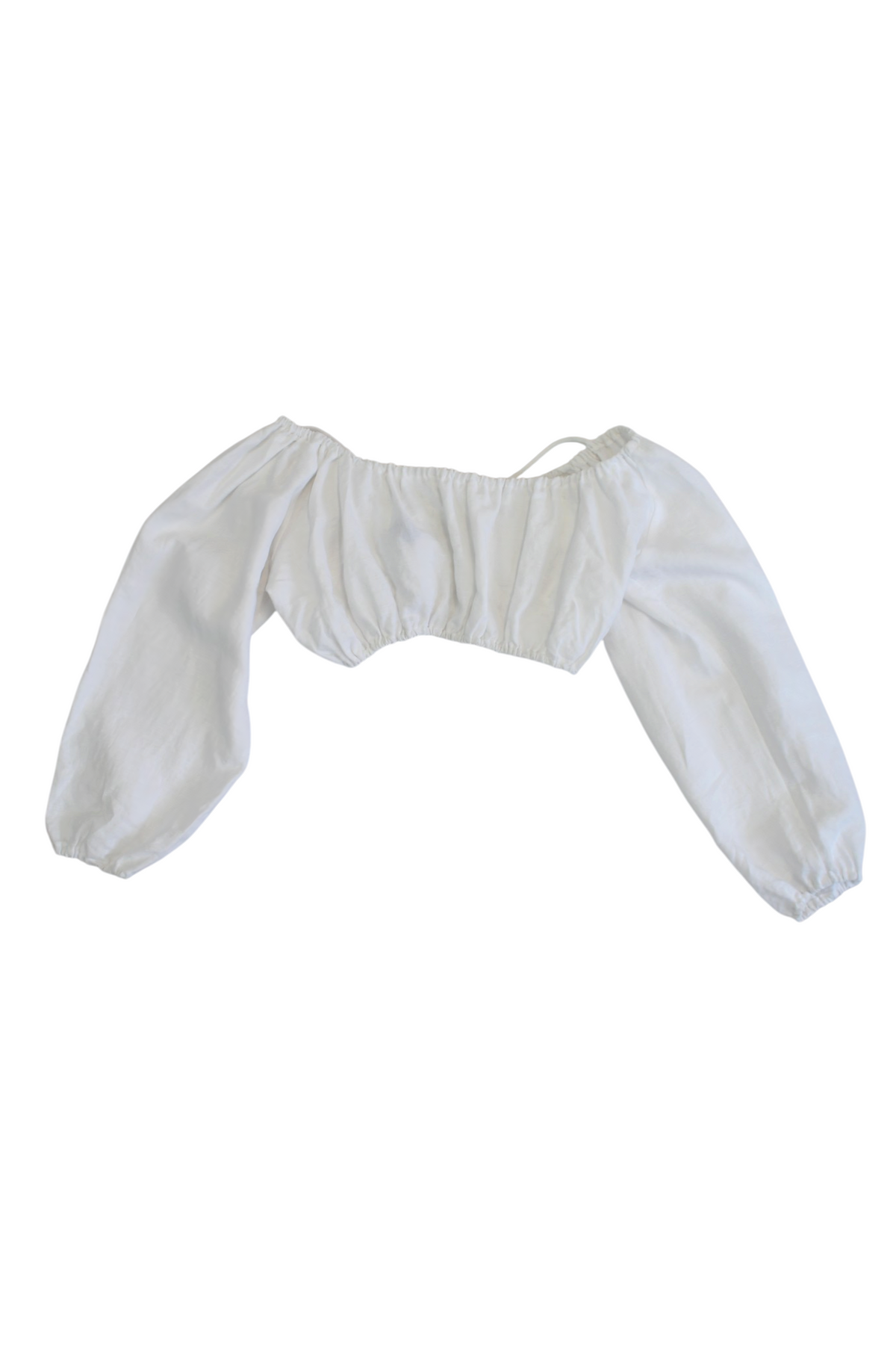 Ruby - Linen Balloon Sleeve Top