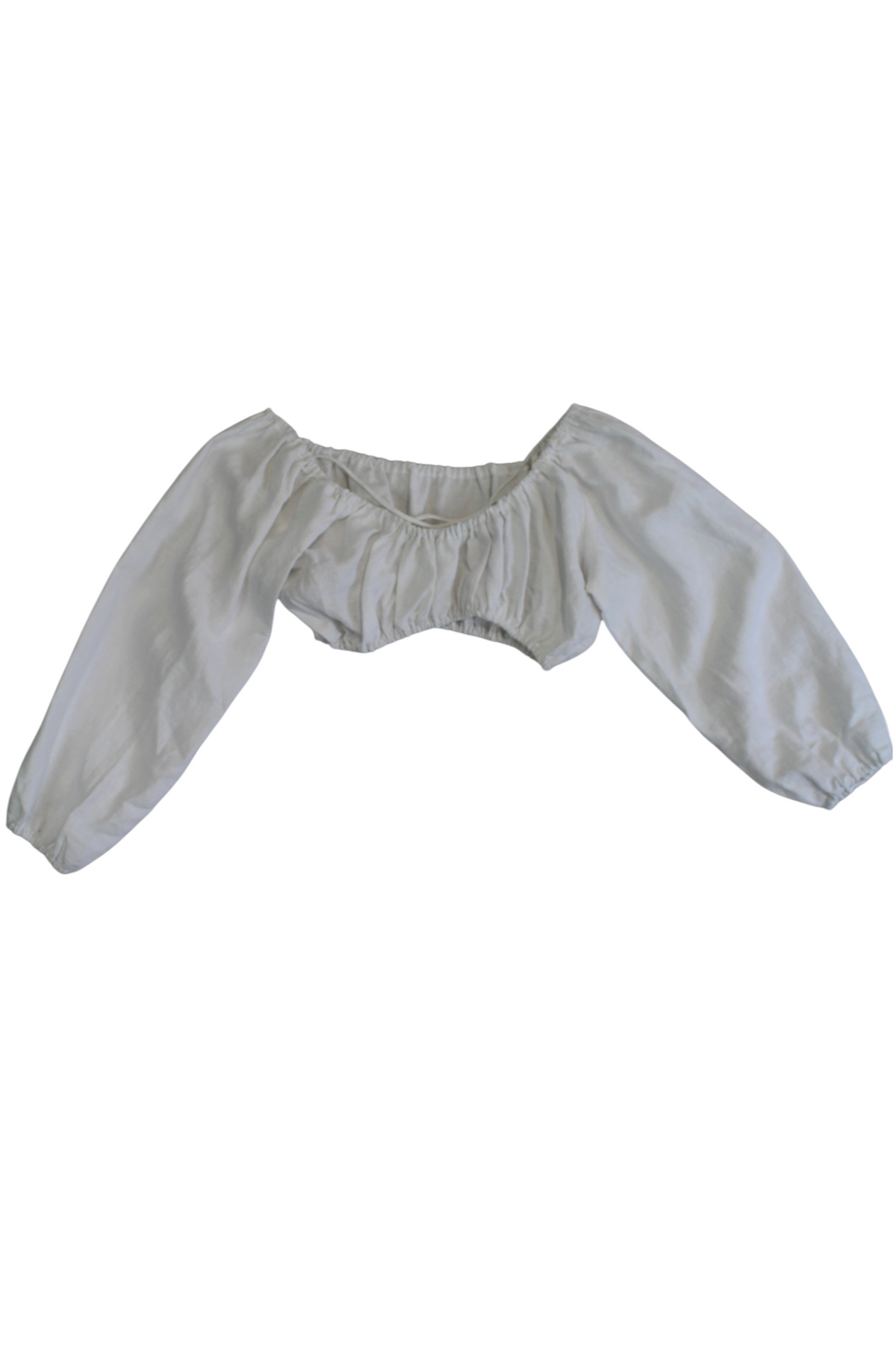 Ruby - Linen Balloon Sleeve Top