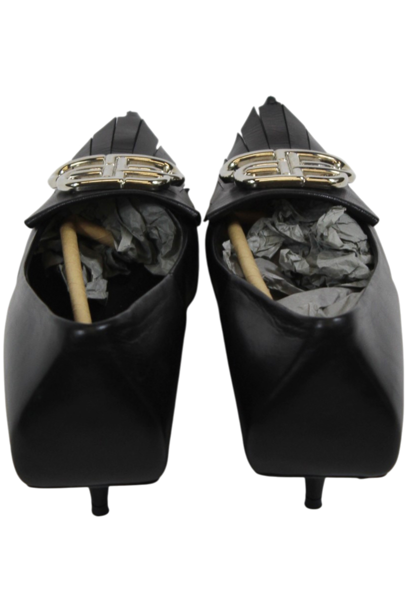 Balenciaga - Leather Fringe Shoes