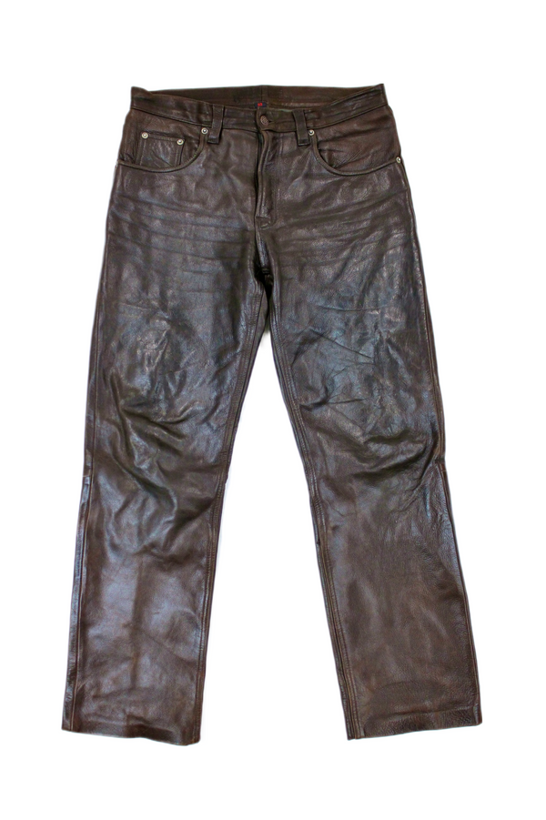 Vintage Genuine Leather Pants