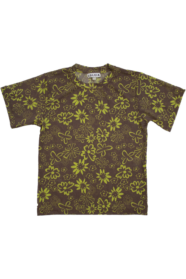 Loleia - Floral Mesh Tee