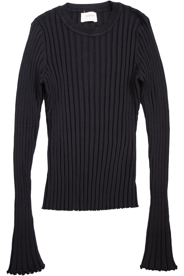 Dissh - Ribbed Long Sleeve Top