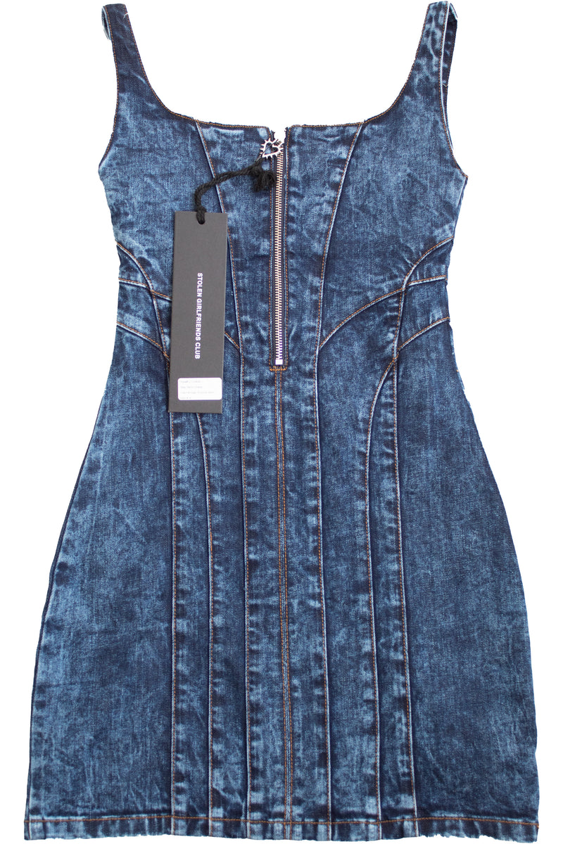 Stolen Girlfriend's Club - Denim Mini Dress