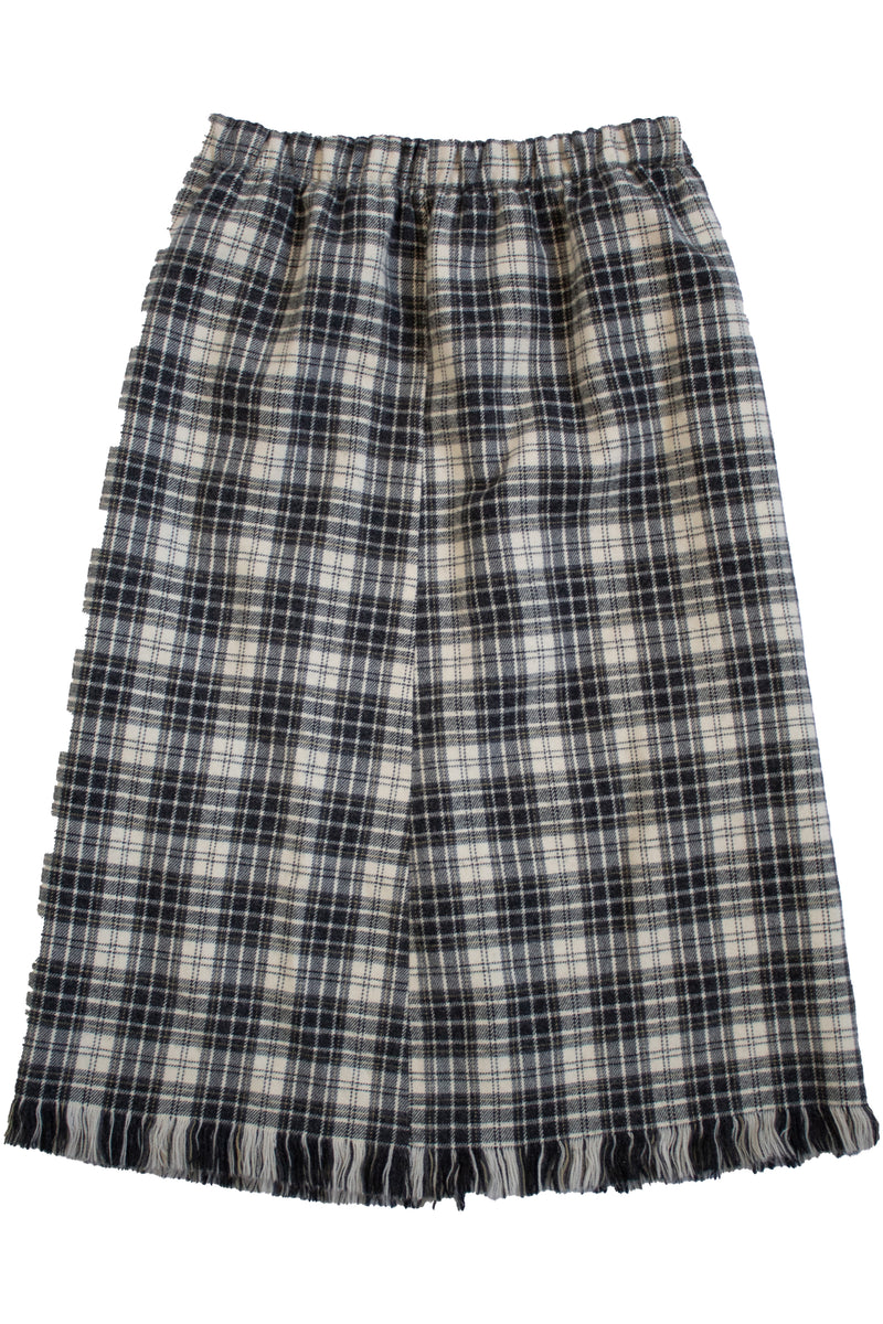 No Label - Plaid Midi Skirt