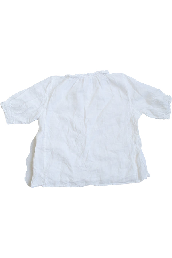 Max - Short Sleeve Linen Top