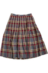 Leilian - Plaid Midi Skirt