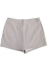 Stradivarius - Plaid Mini Skort