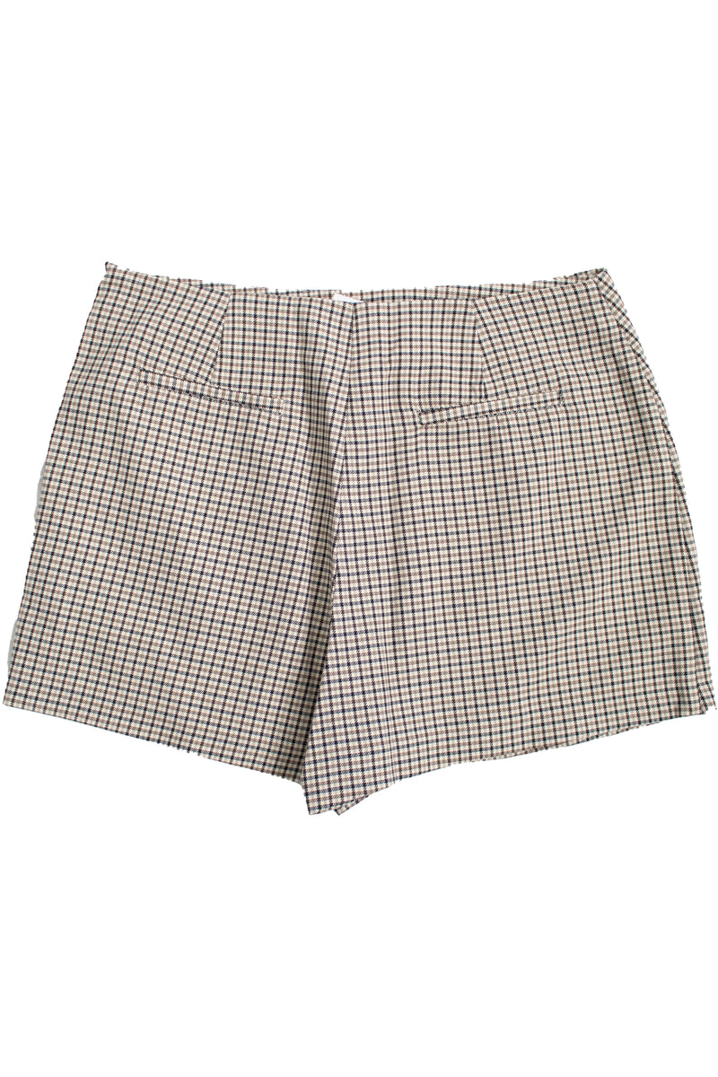 Stradivarius - Plaid Mini Skort