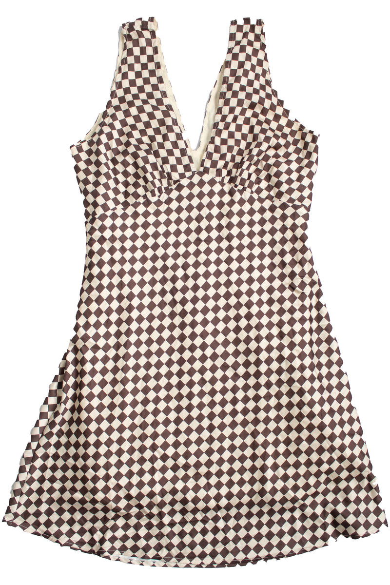 Peppermayo - Checkered Midi Dress