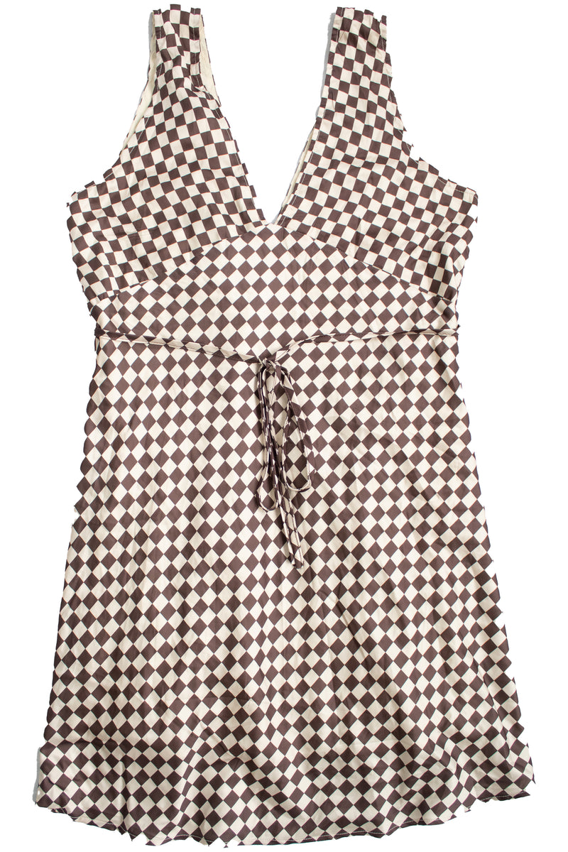 Peppermayo - Checkered Midi Dress